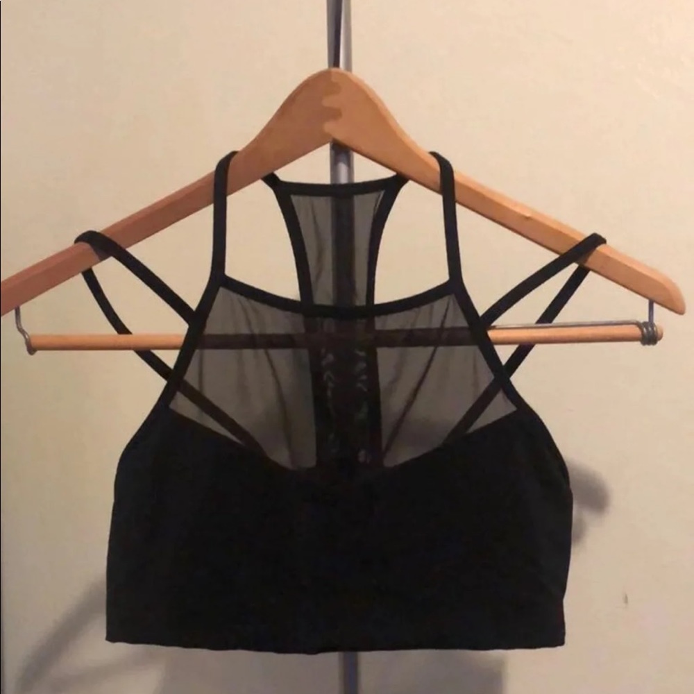 Black Sports Bra